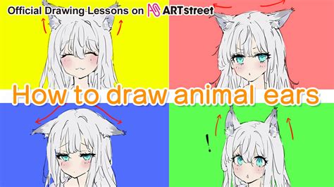 how to draw animal ears: what if we could draw ears of any animal?